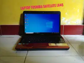 Laptop TOSHIBA Satellite L645 siap pakaia