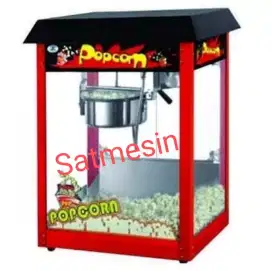 Pop Corn machine listrik ET-POP6A-R mesin popcorn Getra elektrik