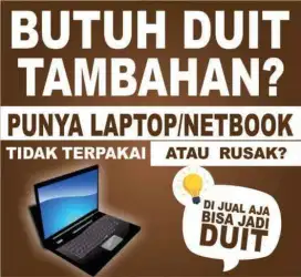 Dibeli Laptop & netbook bekas