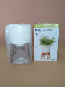 Pot Bunga/Mini Pot with Stand (Baru)