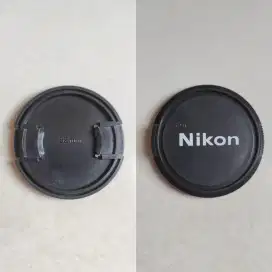 Lensa cap 52mm | Penutup lensa Nikon 52mm | Cover lensa 52mm