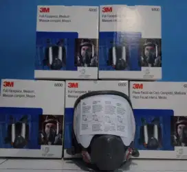 3M 6800 Full Face Masker Respirator tanpa Cartridge