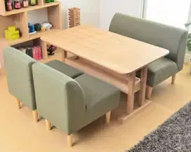 Set Kursi Makan Retro