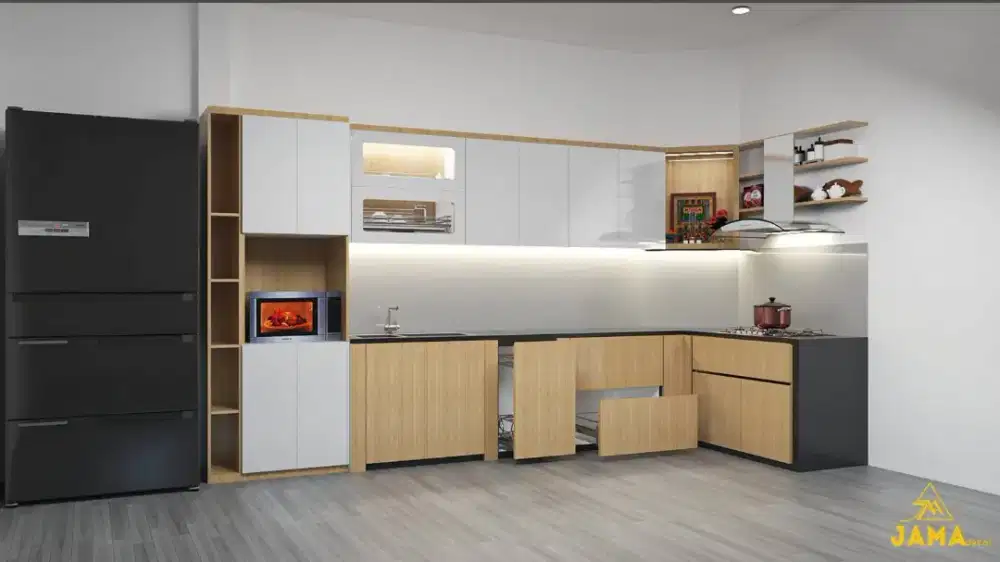 DESIGN INTERIOR, KITCHEN SET MINIMALIS TERBARU