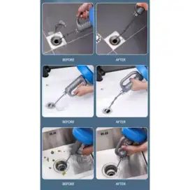 Pipa Cleaner 10 M -Alat Pembersih Pipa Mampet Pembersih Saluran Mampet
