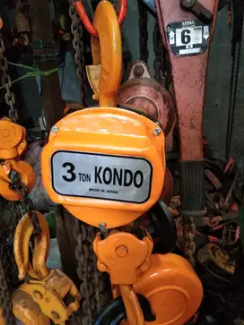 Chain block &#x2F;takel &#x2F;katrol 3 ton