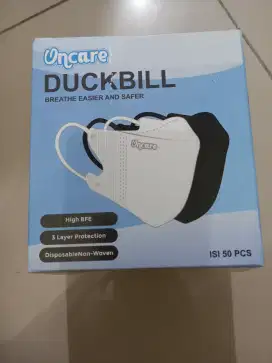 Masker duck bill,  kualitas  cukup bagus. Harga  murah.