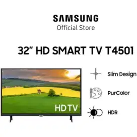 Samsung LED 32in smart tv new