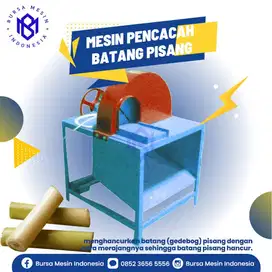 Mesin Pencacah Batang Gedebog Pisang