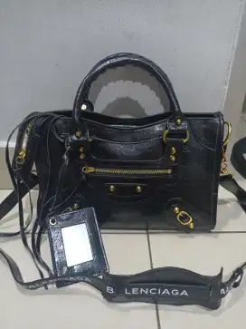 Tas Balenciaga 2in1 sling & handbag Preloved original ball import sz M