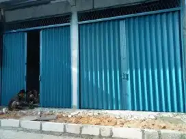Roling door folding gate