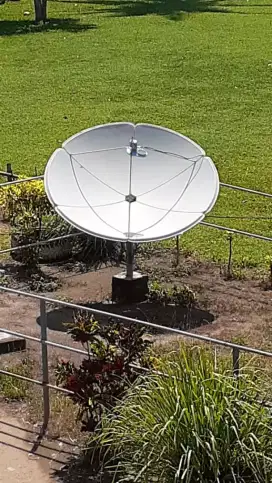 Pasang Baru Antena Parabola Besar