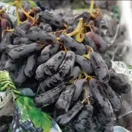 Anggur jari dijamin manis tanpa biji 1kg 140rb