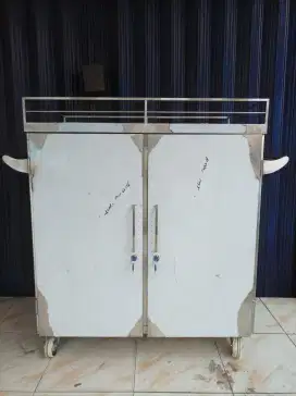 Jual unit Box trolly makanan kitchen stainless daerah Jabodetabek