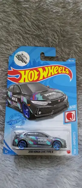 Hotwheels Honda Civic type R 2018 edisi Treasure Hunt