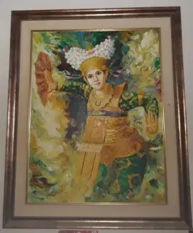 Lukisan bali dancer