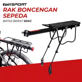 Boncengan belakang sepeda