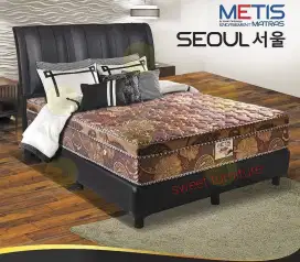 Springbed metis Seoul 6 kaki uk.180x200 cm