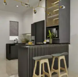 Kitchenset interior full furnish