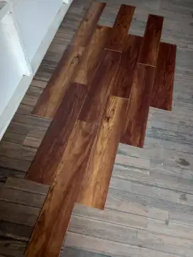 Vinyl lantai kayu ready stock
