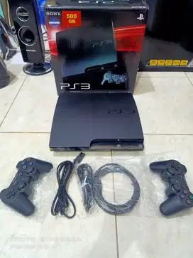 PS3 SLIM HDD 500 GIGA FULL GAME FULL SET LIKE NEW