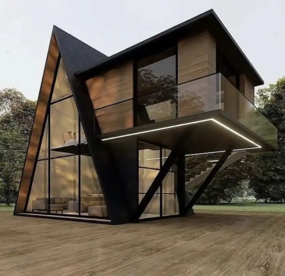 Rumah baja wf moderen