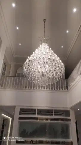 Lampu crystal buat void