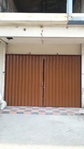Pintu warung Follding gate rolling door murah