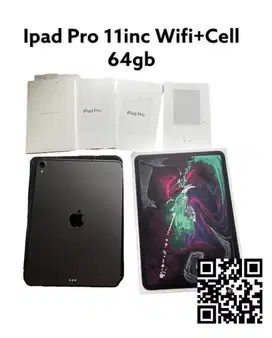 Ipad Pro 2018 11inch Wifi+Cell 64gb