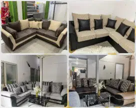 SOFA LETTER L bisa cash dan kredit di Home Credit Tuban