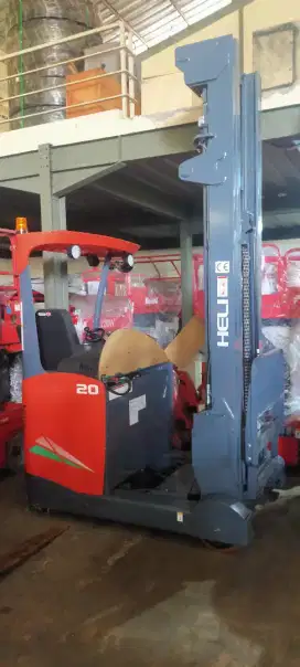 Harga Reach Truck 2 Ton Heli | Electric Reach Truck 2 Ton Baru