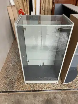 Meja etalase toko minimalis | 60x40x110cm