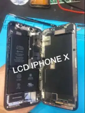 LCD iPhone X Original Copotan Ori ibox Free Pasang true tone aktif