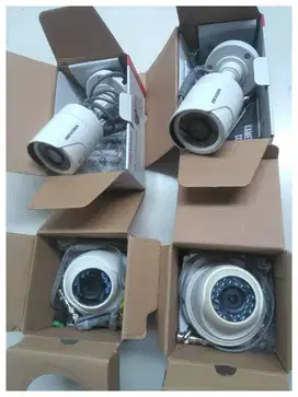 Paket CCTV Hikvision Hik 4 Channel Camera Kamera + Pemasangan