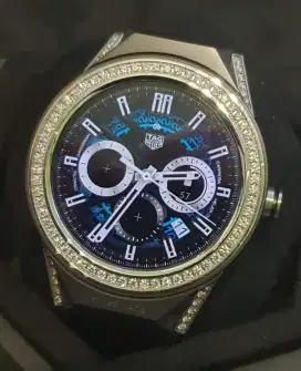 Tag Heuer Connected Modular 45 Diamonds Bezel & Lugs