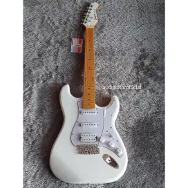 Gitar Elektrik Original Scorpion Deluxe Series SS 120 WH (Baru)