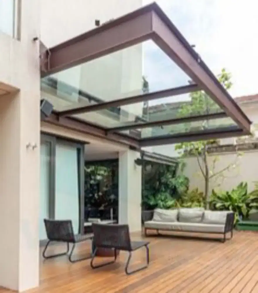 Kanopy kaca minimalis murah