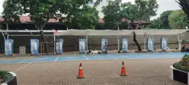 Pasang  gratis kanopi membran bergransi