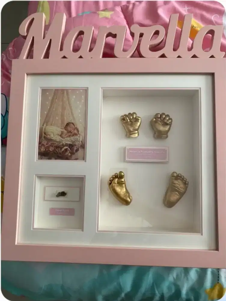 Jasa pembuatan cetakan /patung kaki/tangan bayi