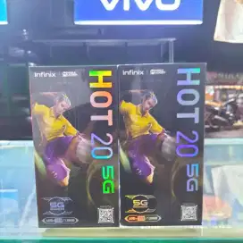 Infinix Hot 20 5G (4/128GB)Segel Dus•BARU•Garansi RESMI