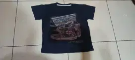 Kaos Distro Anak Levis 6T-10T Navy. Keren Bahan Tebal Adem Nyaman