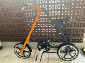 Sepeda Lipat Strida Orange Second Original 100%