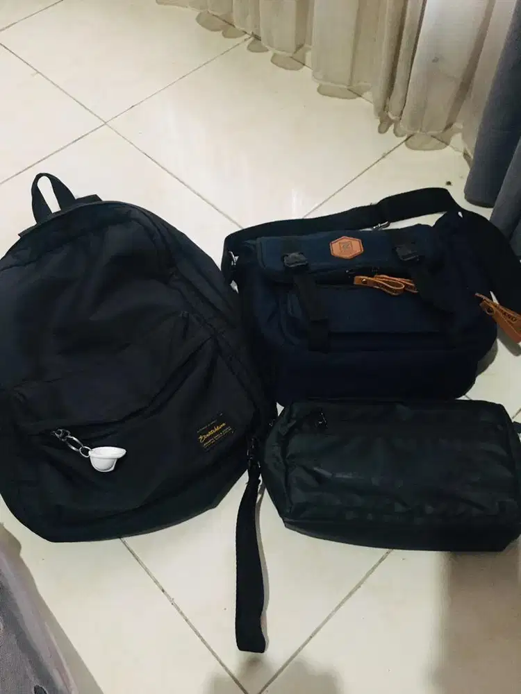 Bundling Tas Backpack Handbag