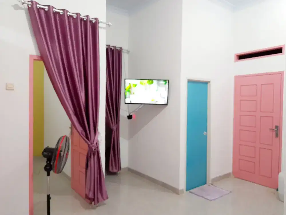 Di kontrakan rumah baru