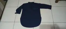 Koko Kurta Anak 10T-14T warna Navy. Model Keren Bahan Tebal Adem