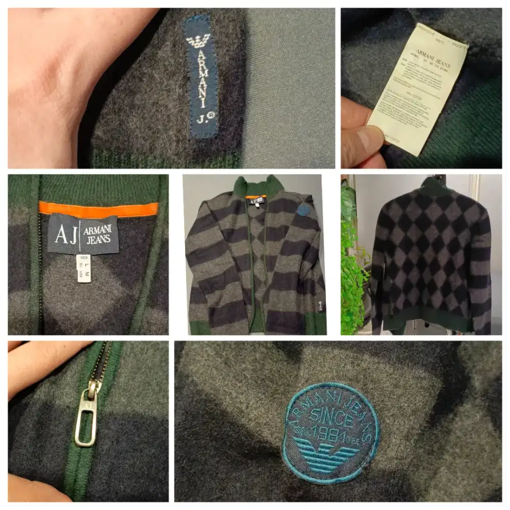 ARMANI JEANS SWEAT SHIRT HOODIE AUTHENTIC 1000% CONDITION PFCT NEGO.