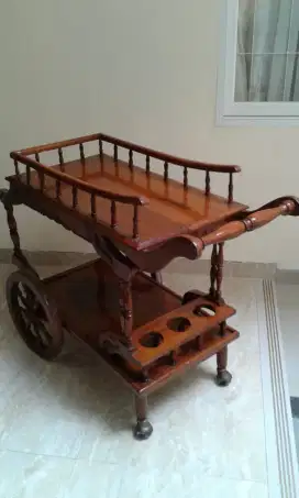 KERETA DORONG MINUMAN JATI TUA