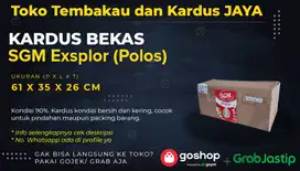 Kardus Bekas SGM Eksplor Cocok Untuk Packing atau Pindahan