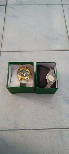 Dijual Jam Tangan Couple Merek Rolex