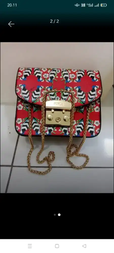 Tas Furla belum pernah dipakai